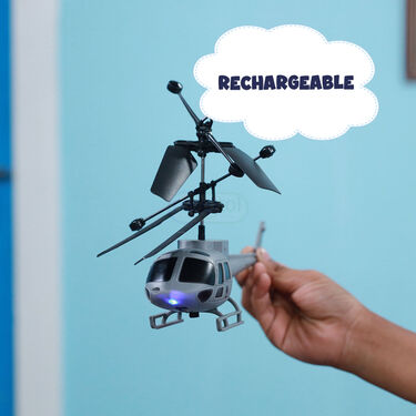 Hand Sensor Army Helicopter Toy with Lights (HSMH)
