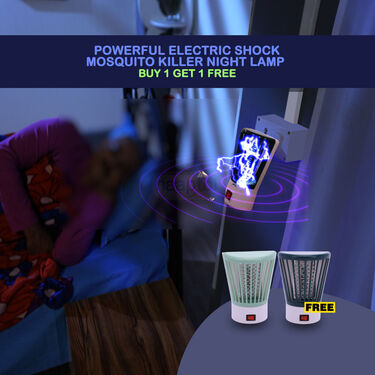 Powerful Electric Shock Mosquito Killer Night Lamp Bogo (PESMLB)