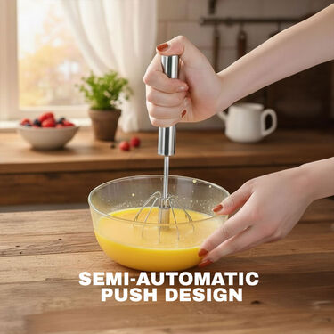 Stainless Steel manual Hand Blender & Whisker (HB3)