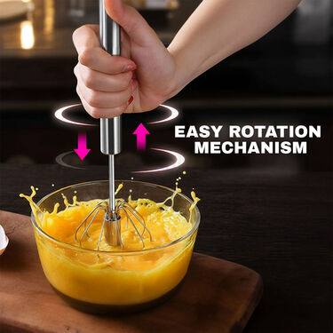 Stainless Steel manual Hand Blender & Whisker (HB3)