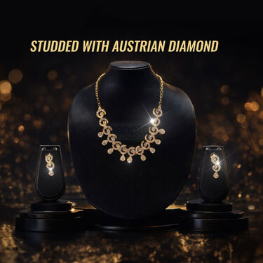 3 Austrian Diamond Necklace Set (3AUD22)