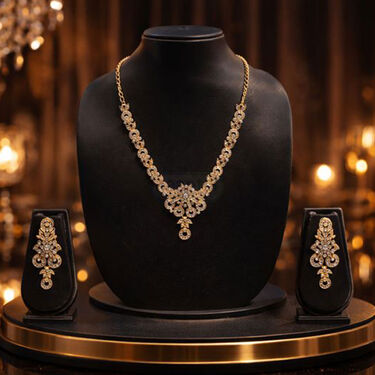 3 Austrian Diamond Necklace Set (3AUD22)