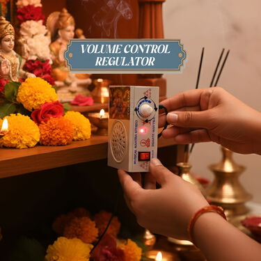 10 In 1 Big Mantra Device With Mandir Decorative Lights (MD19)