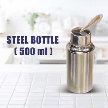 3 Vacuum Insulated Steel Lunch Box with Steel Bottle (3ISLBB)