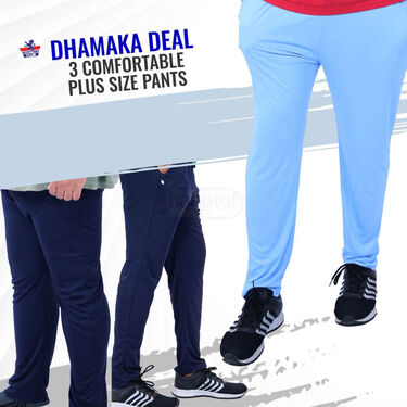 3 Comfortable Plus Size Pants (3SPT5)