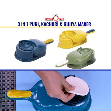 3 In1 Puri Kachori & Gujiya Maker (PKG13)
