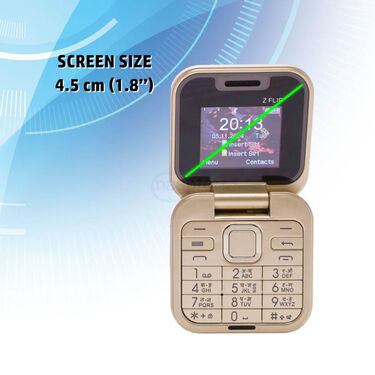 2 Sim Flip Phone With Camera & 4 Languages (PMH1)